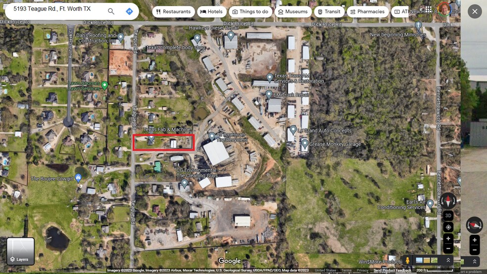 More Photos Of 5193 Teague Rd, Fort Worth Warehouse For Sale