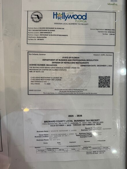 More Photos Of 2000 Harrison St, Hollywood Unknown For Lease