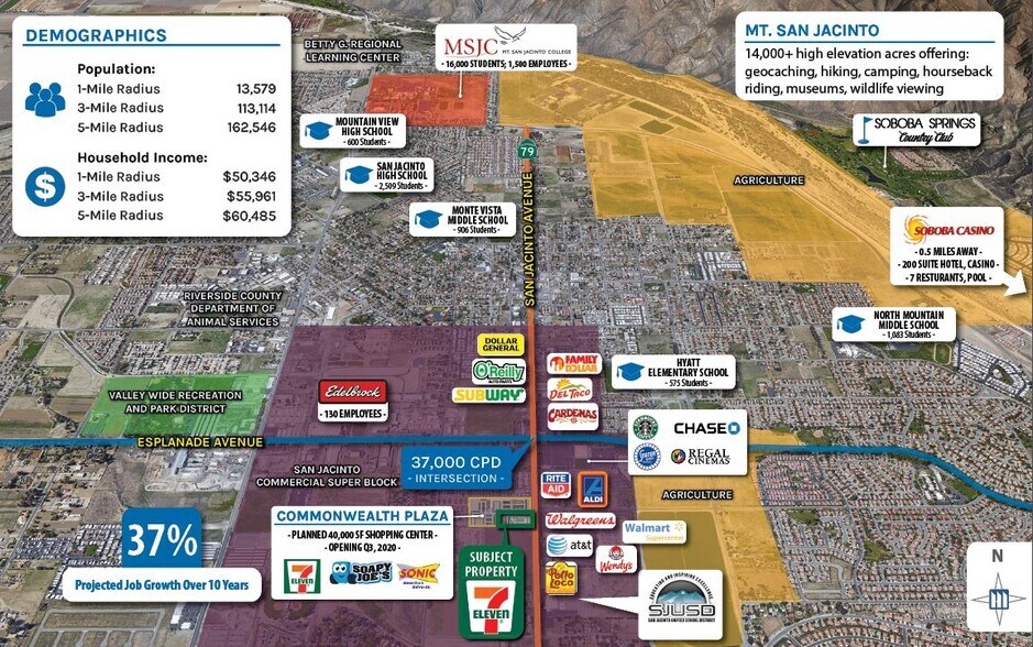 More Photos Of 1820 S San Jacinto Ave, San Jacinto Convenience Store For Sale