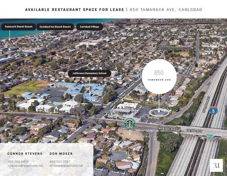 More Photos Of 850 Tamarack Ave, Carlsbad Restaurant For Lease