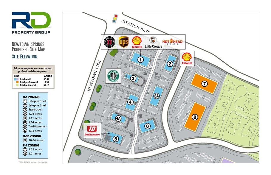 More Photos Of 1400 Newtown Pike, Lexington Land For Lease