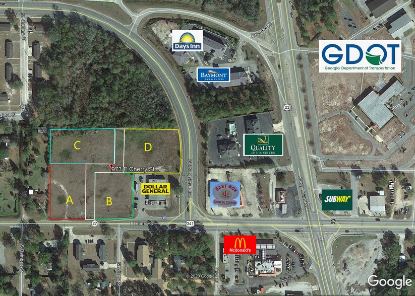 Primary Photo Of 973 E Cherry St, Jesup Land For Sale