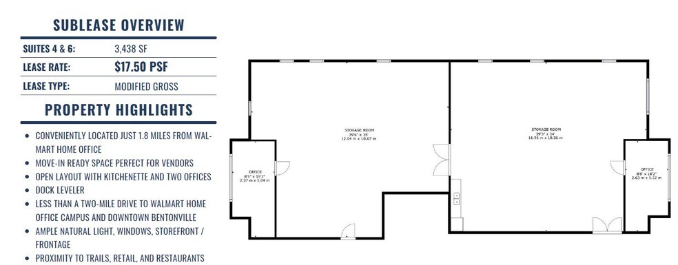 More Photos Of 102 Executive Dr, Bentonville Office For Lease