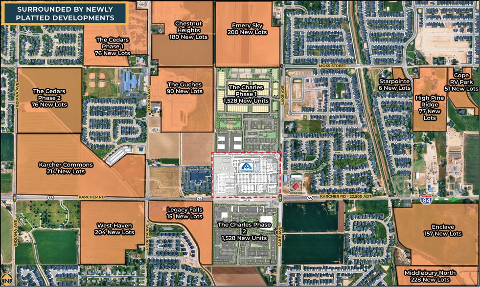 More Photos Of Karcher Rd & Lake Ave, Caldwell General Retail For Lease