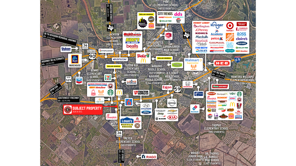 More Photos Of 3536 SH 36 S, Rosenberg Fast Food For Sale