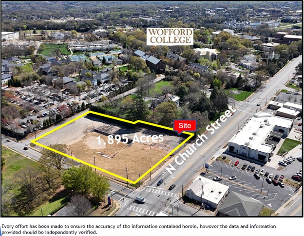 More Photos Of 577 N Church St, Spartanburg Land For Sale