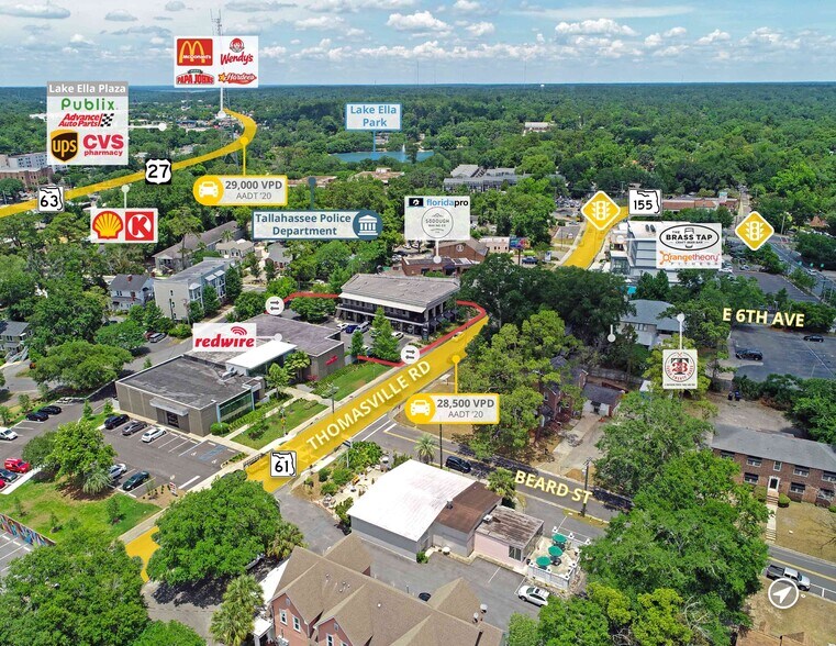 More Photos Of 1240 Thomasville Rd, Tallahassee Storefront For Lease