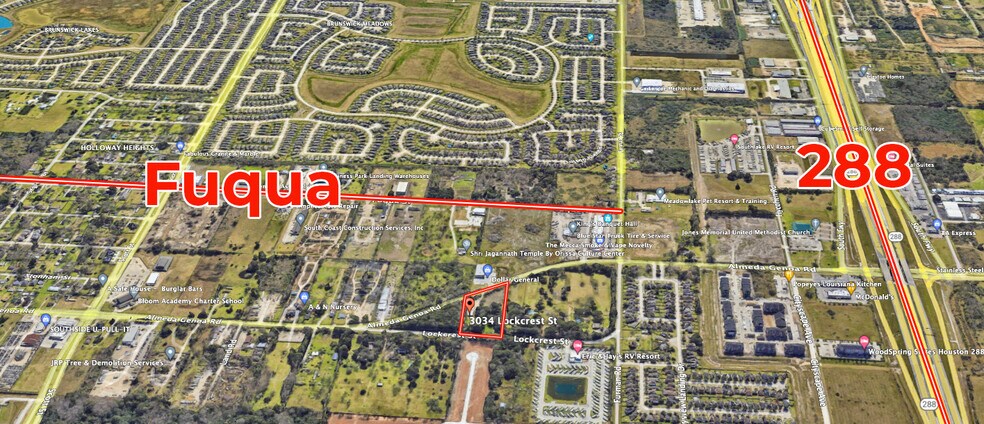More Photos Of 3034 Lockcrest St, Houston Land For Sale