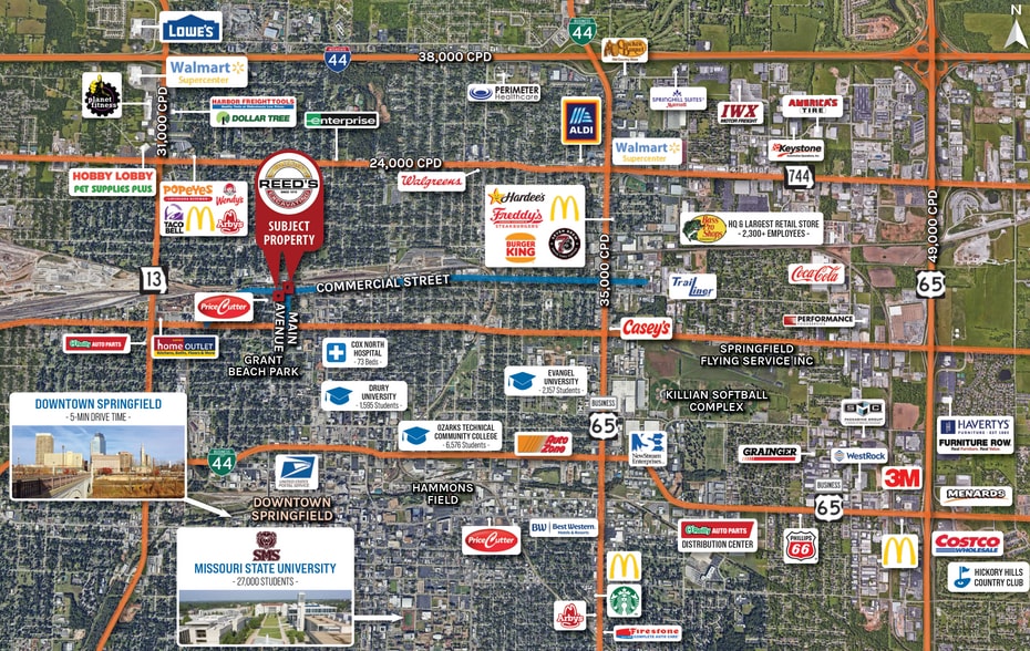 More Photos Of 600-611 W Commercial St, Springfield Warehouse For Sale