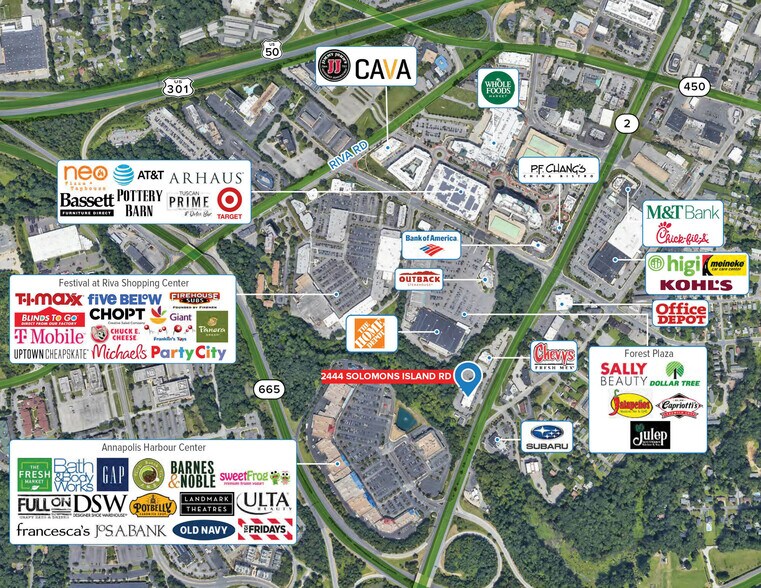 More Photos Of 2444 Solomons Island Rd, Annapolis General Retail For Sale