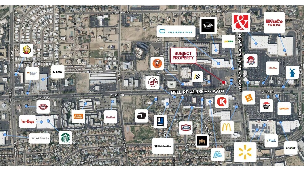 More Photos Of 5912-5920 W Bell Rd, Glendale Freestanding For Sale