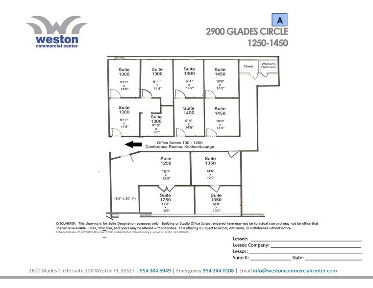 More Photos Of 2600 Glades Cir, Weston Storefront Retail Office For Lease
