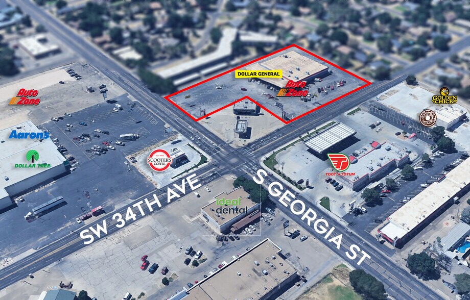 Primary Photo Of 3412 S Georgia St, Amarillo Storefront For Sale