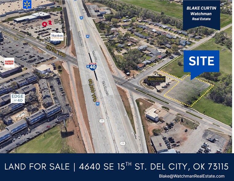 Primary Photo Of 4640 SE 15th St, Del City Land For Sale