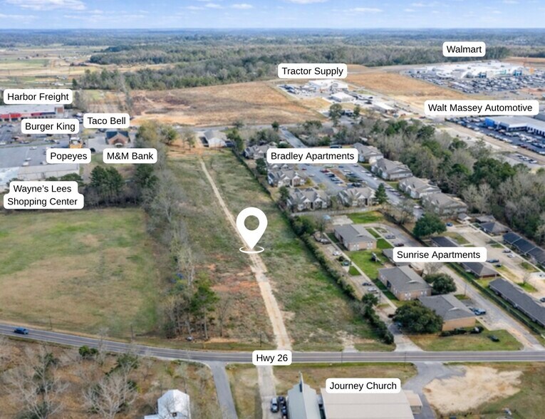 More Photos Of 18125 Highway 26 W, Lucedale Land For Sale