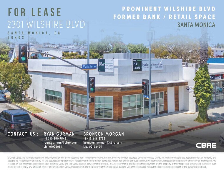 More Photos Of 2301 Wilshire Blvd, Santa Monica Bank For Lease
