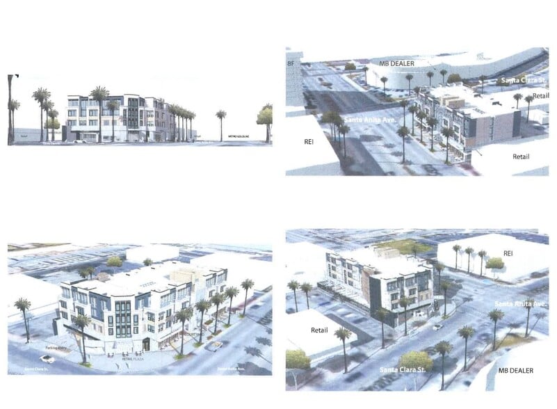 Primary Photo Of 205 N Santa Anita Ave, Arcadia Land For Lease