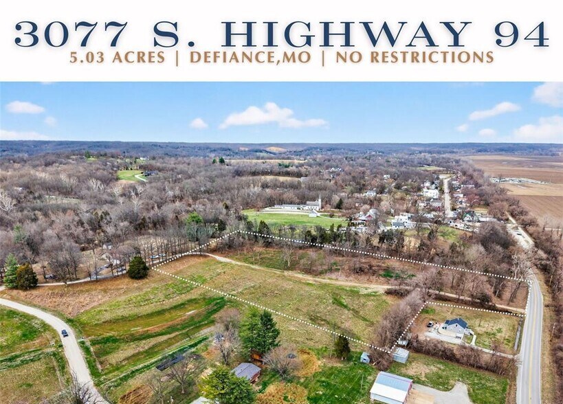 More Photos Of 3077 Missouri 94 (5.03+/- Acres), Defiance Land For Sale