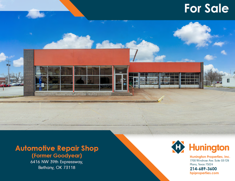 Primary Photo Of 6416 NW 39th Expy, Bethany Auto Repair For Sale