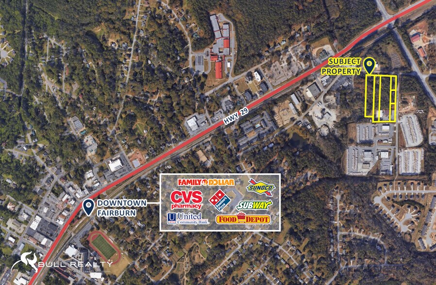 More Photos Of Six Adjoining Sites on Jonesboro & Heath St rd, Fairburn Land For Sale