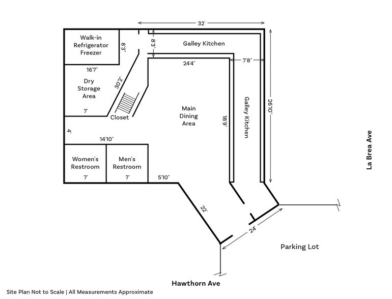 More Photos Of 1601-1607 N La Brea Ave, Los Angeles General Retail For Lease