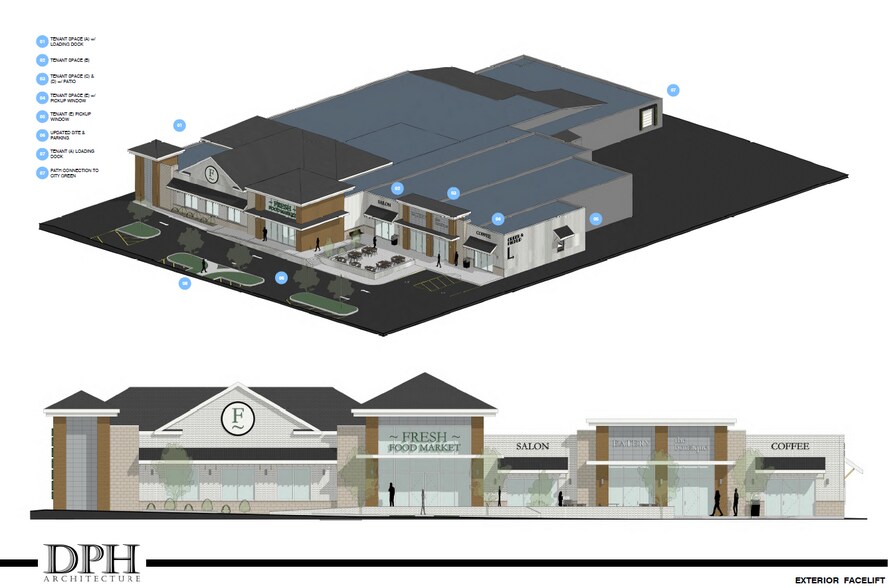 More Photos Of 8-18 N Broad St, Canfield Supermarket For Lease