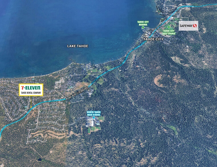 More Photos Of 3210-3220 N Lake Blvd, Tahoe City Freestanding For Sale