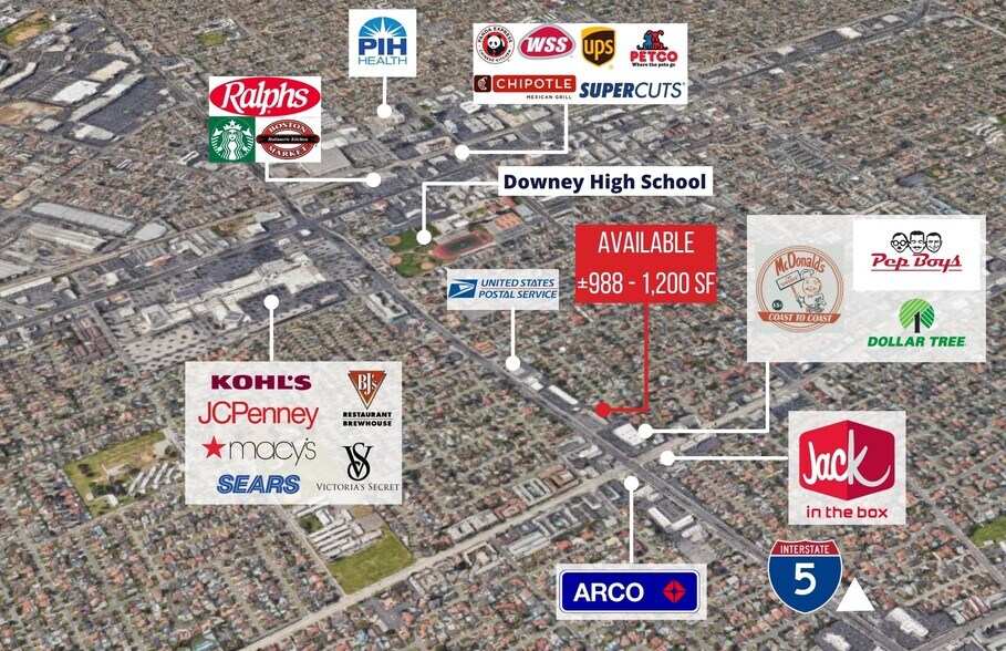 More Photos Of 10317-10407 Lakewood Blvd, Downey Storefront For Lease
