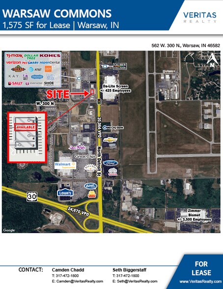 More Photos Of 566 W 300 N, Warsaw Storefront Retail Office For Lease