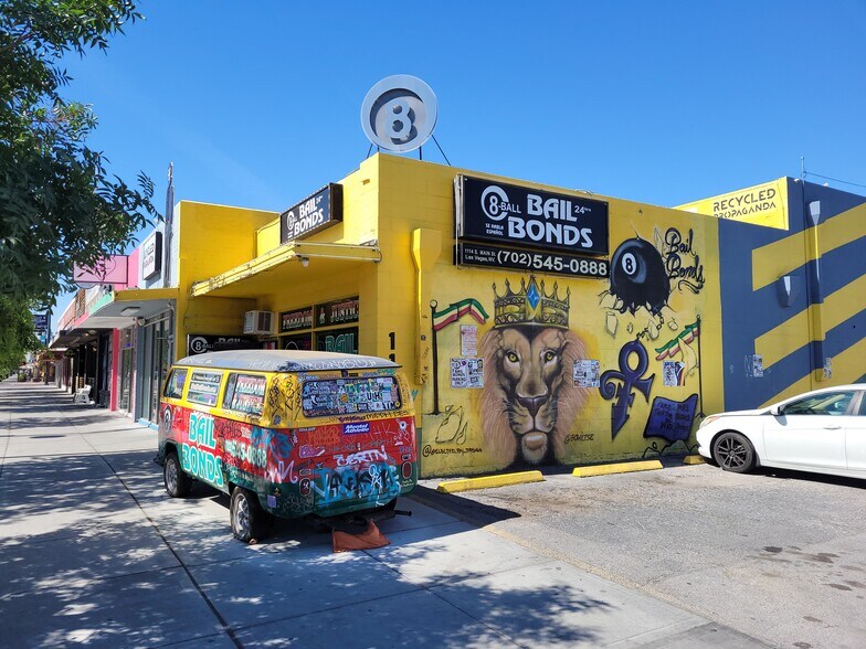 Primary Photo Of 1114-1118 S Main St, Las Vegas General Retail For Sale