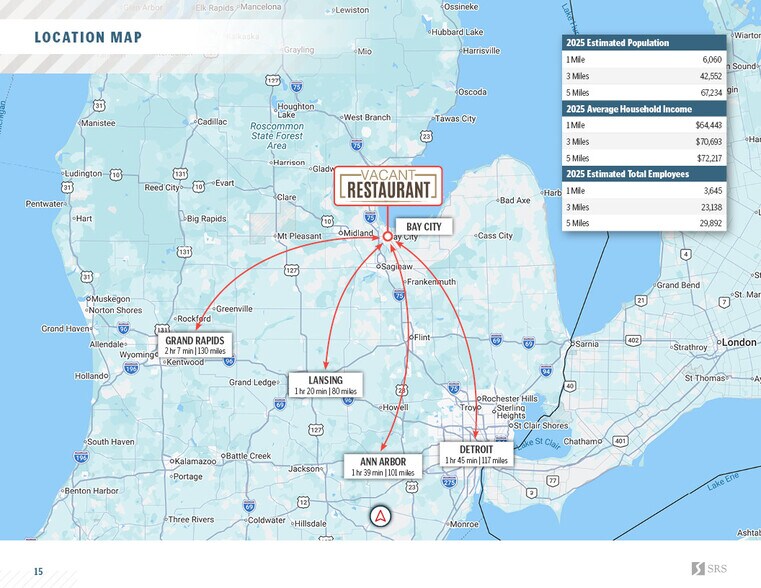 More Photos Of 4109 Wilder Rd, Bay City Restaurant For Sale