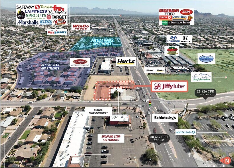 1414 W Bell Rd, Phoenix, AZ 85023 Freestanding For Sale