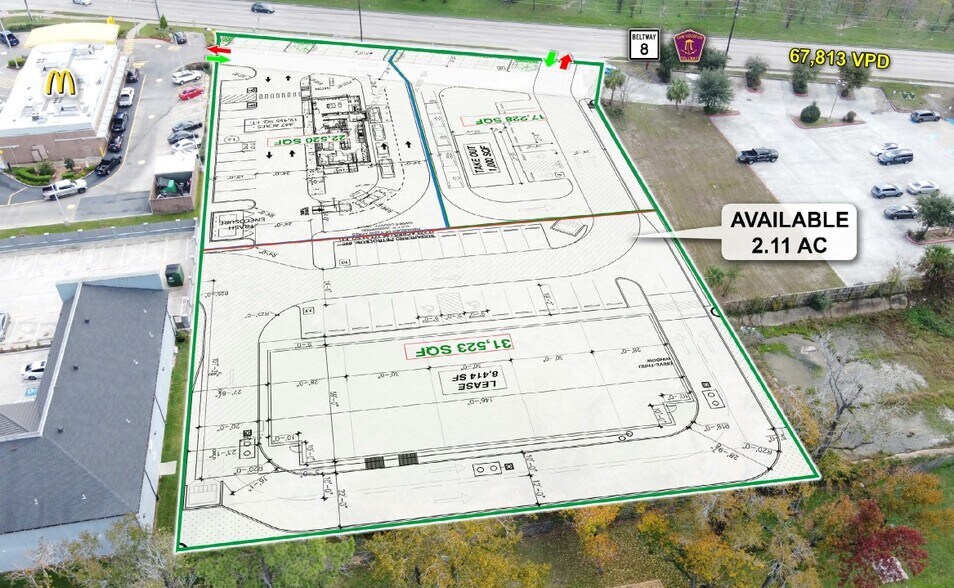 More Photos Of 7867 N Sam Houston Pky E, Humble Land For Sale
