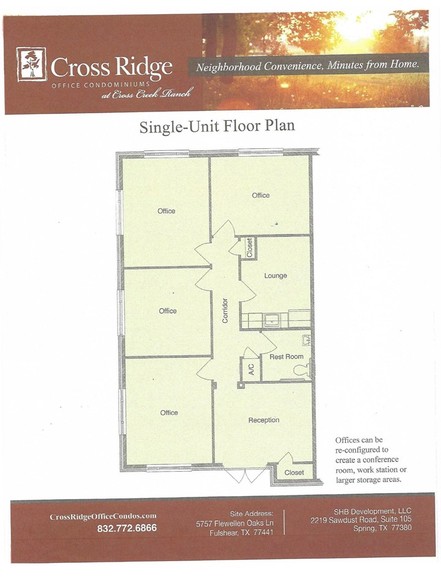 More Photos Of 5757 Flewellen Oaks Ln, Fulshear Office For Sale