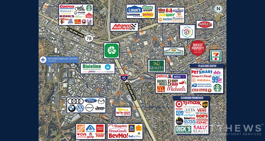 More Photos Of 224-228 E Grand Ave, Escondido Storefront For Sale