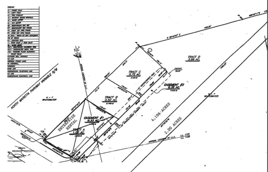 Primary Photo Of 300 Cobb Pky N, Marietta Land For Lease