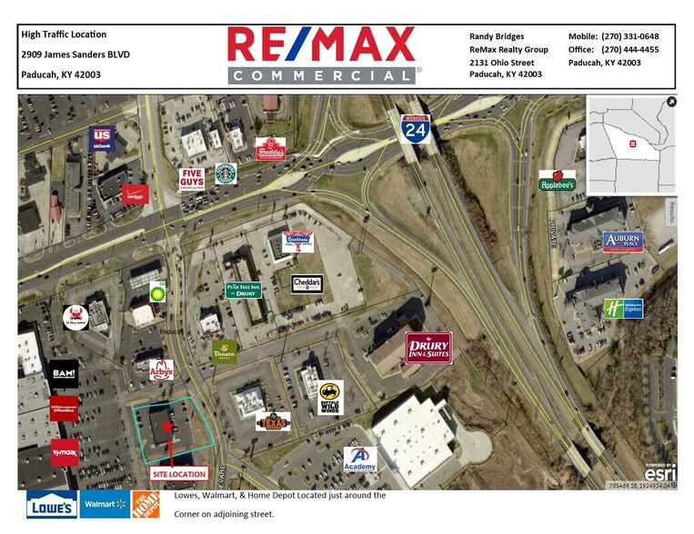 More Photos Of 2909 James Sanders Blvd, Paducah Freestanding For Lease