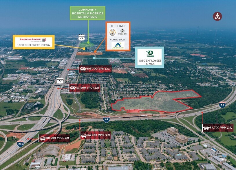 More Photos Of 501 E I 44 Service Rd, Oklahoma City Land For Sale