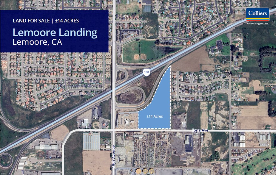 Primary Photo Of Lemoore Landing - Iona Ave, Lemoore Land For Sale