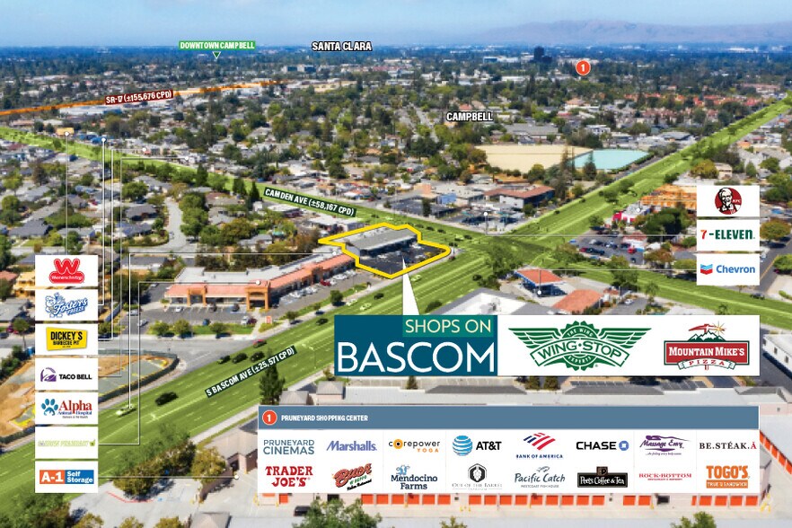 More Photos Of 3155 S Bascom Ave, Campbell Freestanding For Lease