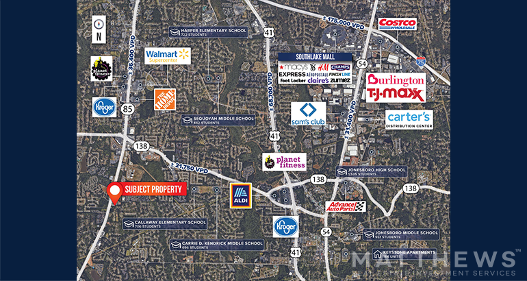 More Photos Of 8108 Highway 85, Riverdale Freestanding For Sale