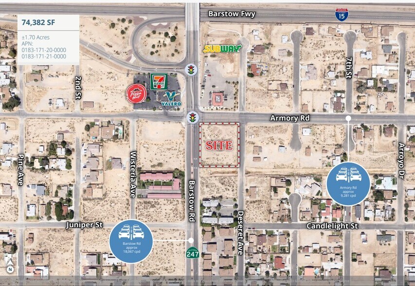More Photos Of , Barstow Land For Lease
