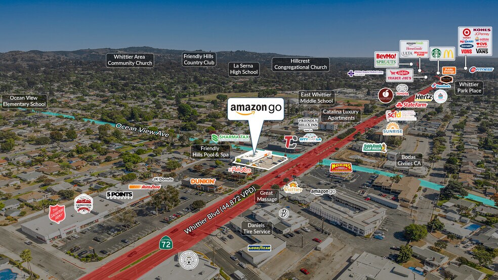 More Photos Of 14249 Whittier Blvd, Whittier Freestanding For Sale