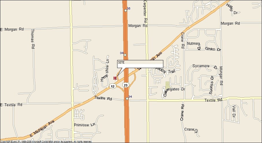 More Photos Of NWQ Michigan Ave & US-23 @ US-23, Pittsfield Township Land For Sale