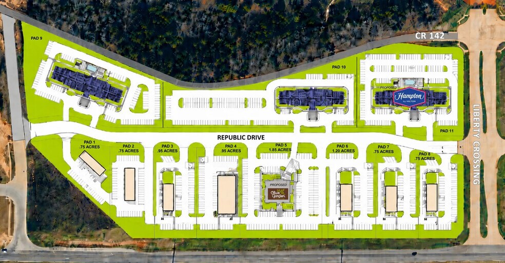 More Photos Of NEQ I-20 & US Hwy 69 hwy, Lindale Land For Sale