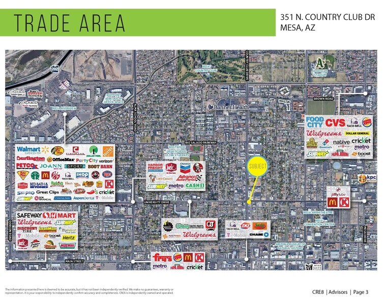 More Photos Of 351 N Country Club Dr, Mesa Freestanding For Sale