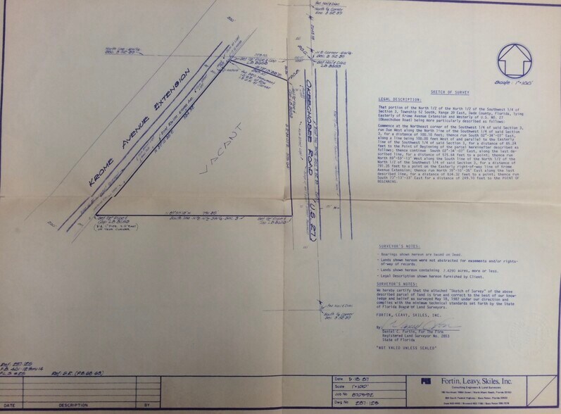 More Photos Of N Krome Ave, Hialeah Land For Sale