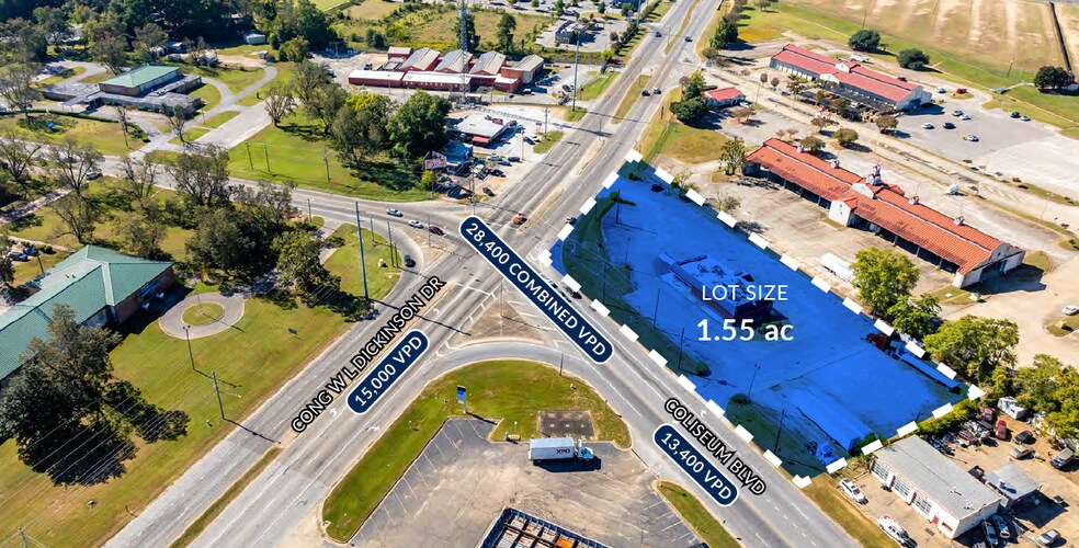 More Photos Of 1115 Coliseum Blvd, Montgomery Fast Food For Sale