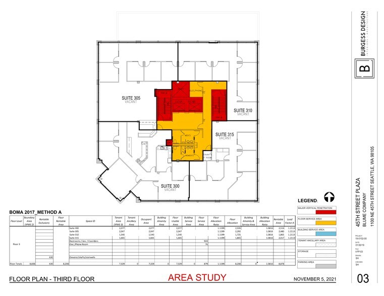 More Photos Of 1100 NE 45th St, Seattle Office Residential For Lease