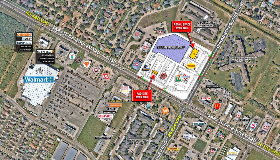 Primary Photo Of 6226 Saratoga Blvd, Corpus Christi Land For Lease